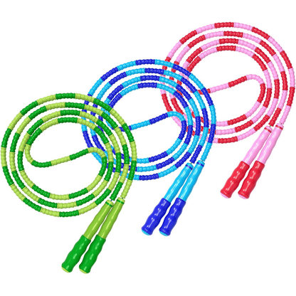 Flexirope - Adjustable bead skipping rope for cardio & endurance training