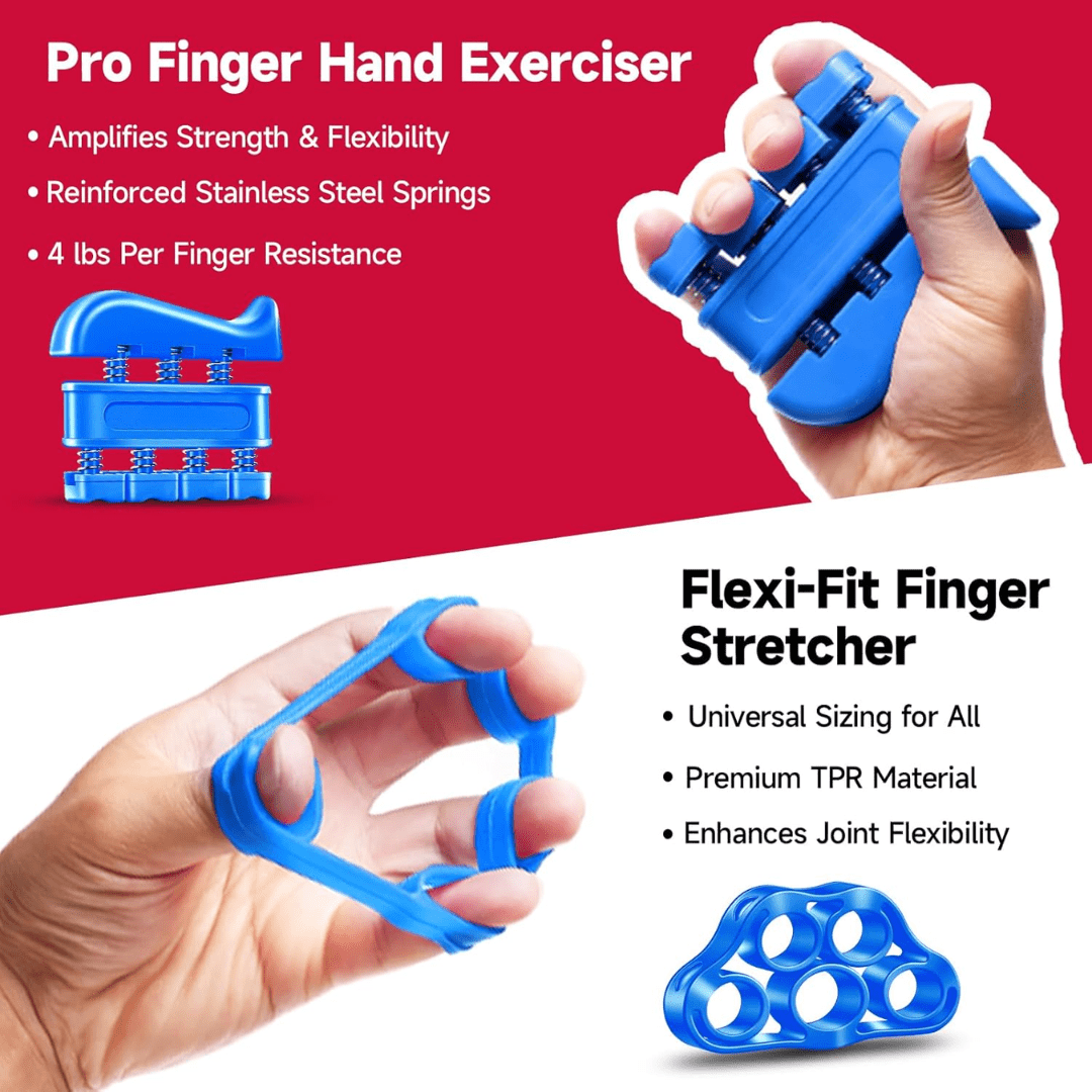Gripmaster - Adjustable hand amplifier for targeted grip strength training
