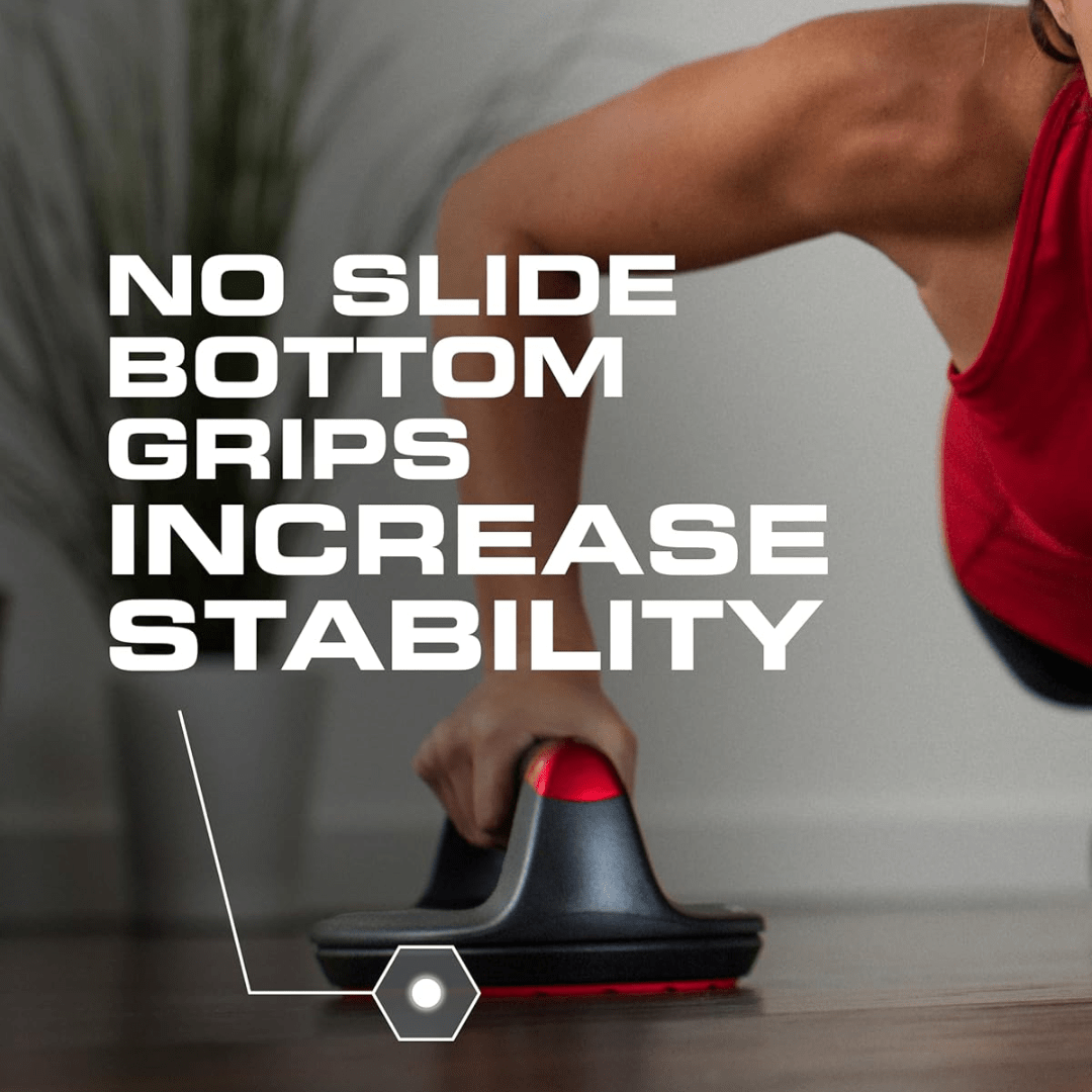 Spinfit Push-Up Grips - Rotating push-up grips for effective upper body training