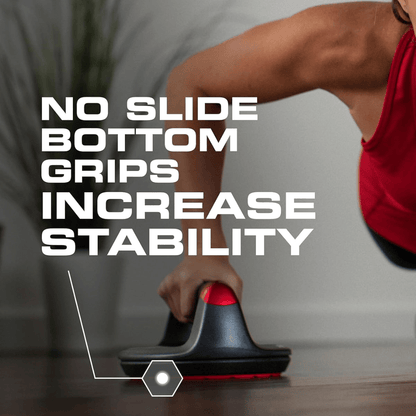 Spinfit Push-Up Grips - Rotating push-up grips for effective upper body training