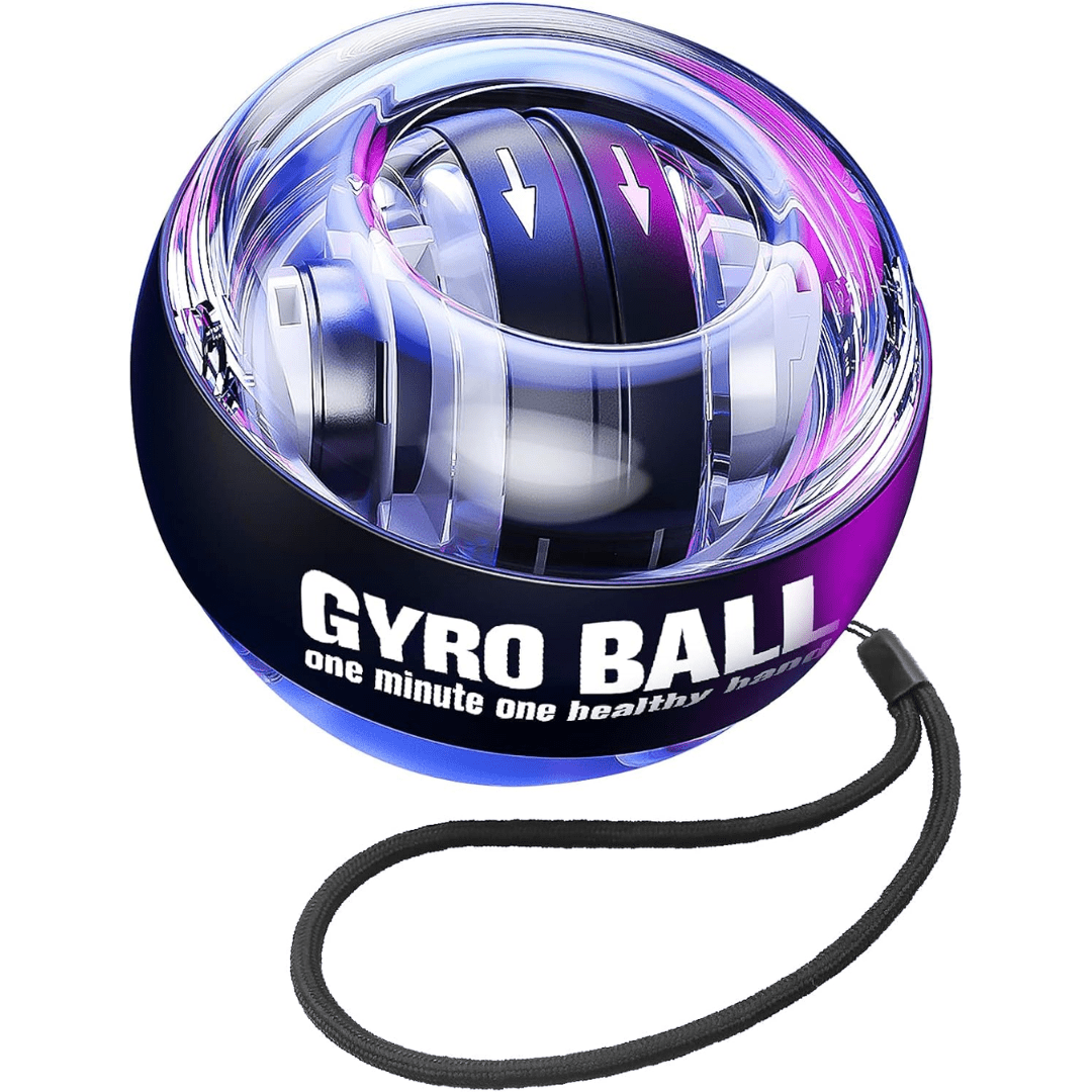 Gyropower - self-starting pole grid with gyroscopic resistance for forearm training