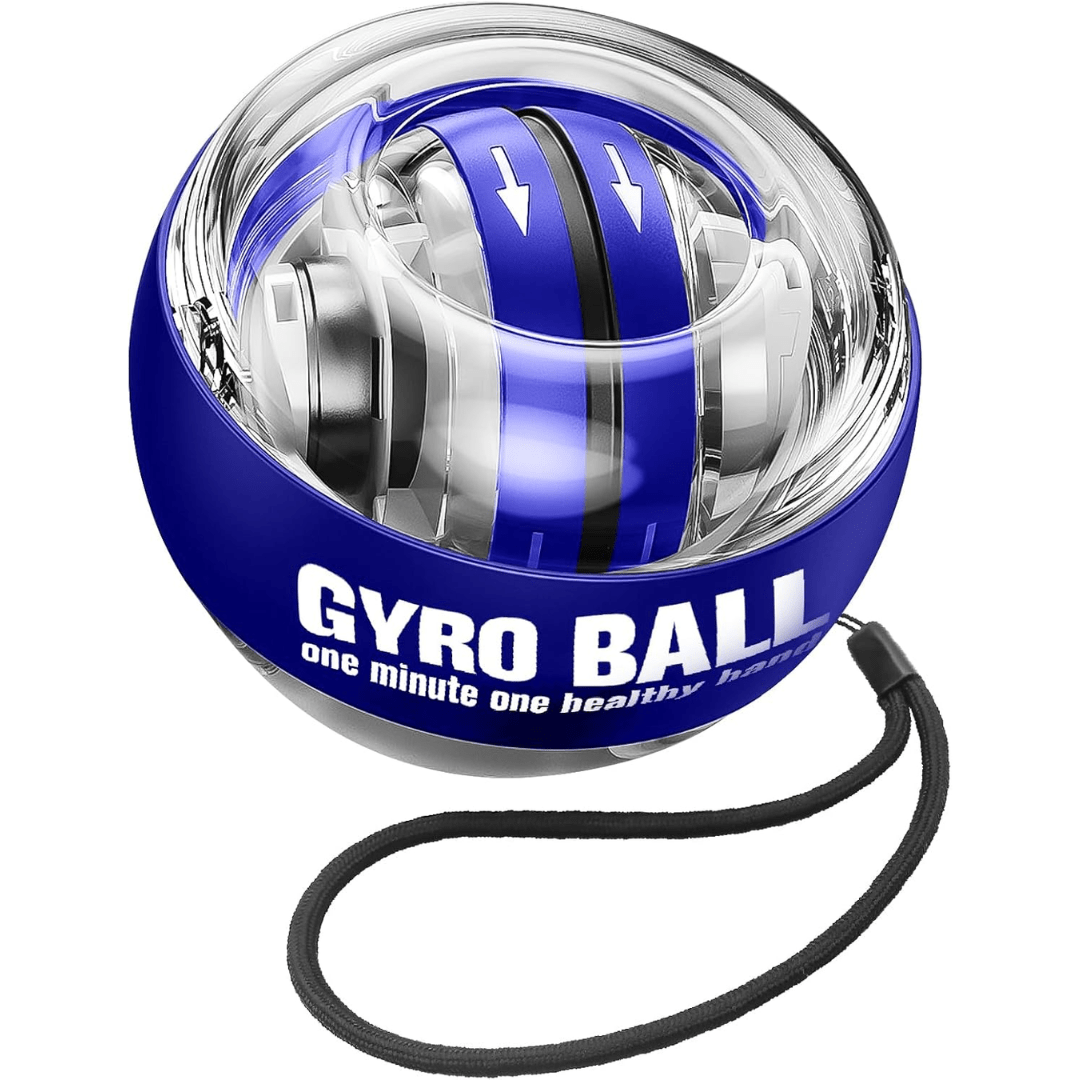 Gyropower - self-starting pole grid with gyroscopic resistance for forearm training