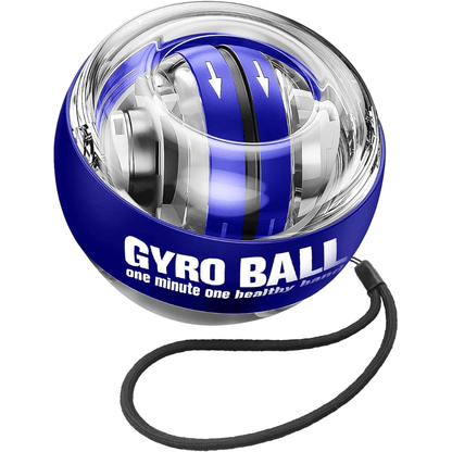 Gyropower - self-starting pole grid with gyroscopic resistance for forearm training
