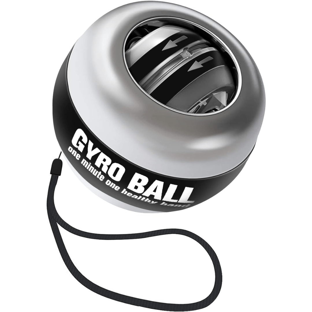 Gyropower - self-starting pole grid with gyroscopic resistance for forearm training