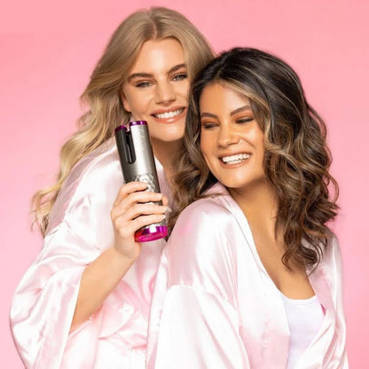 Curlmaster Wireless Auto Curler - Wireless curling iron for perfect curls