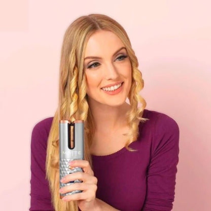 Curlmaster Wireless Auto Curler - Wireless curling iron for perfect curls