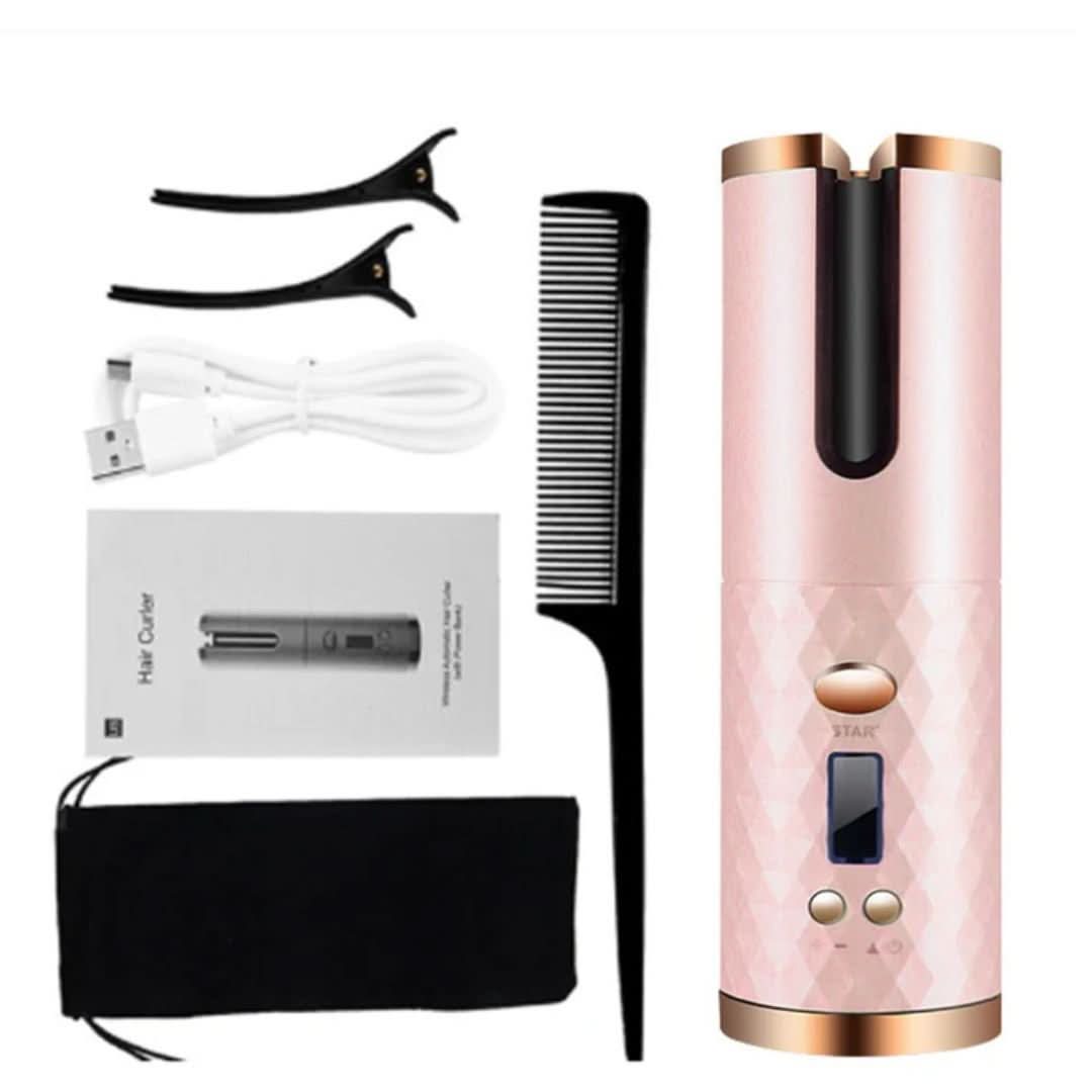 Curlmaster Wireless Auto Curler - Wireless curling iron for perfect curls