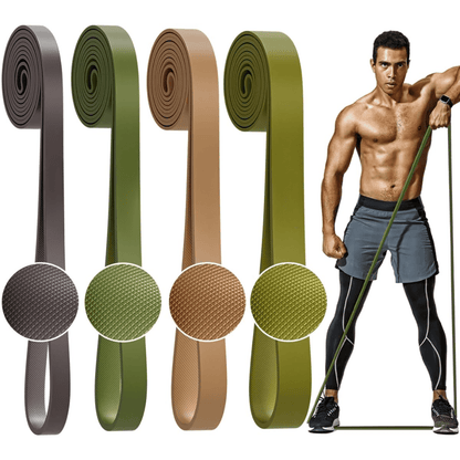 PowerBand - resistance band set for pull-ups & strength training