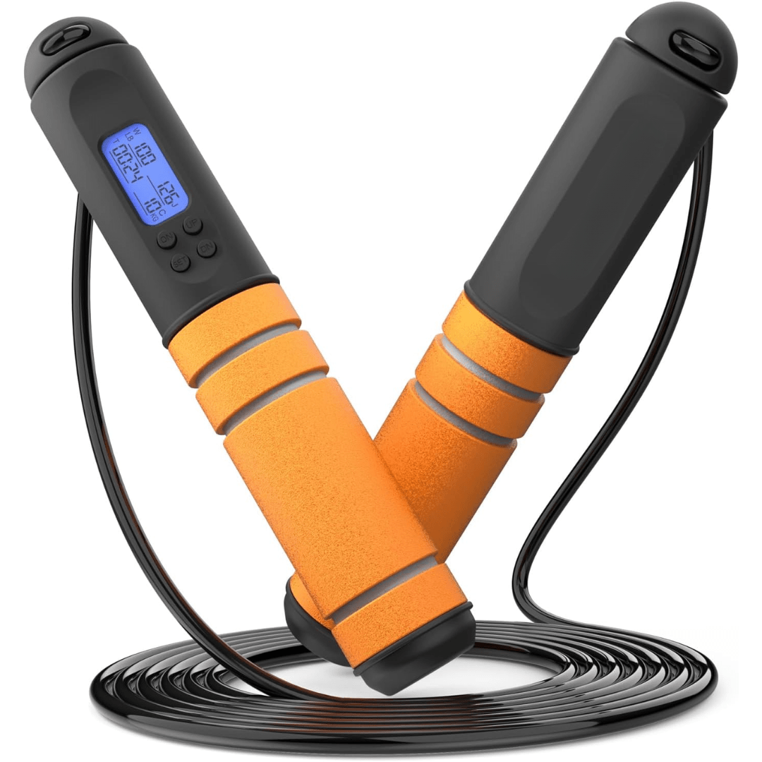 Speedfit - Digital skipping rope with calorie counter & target reminder