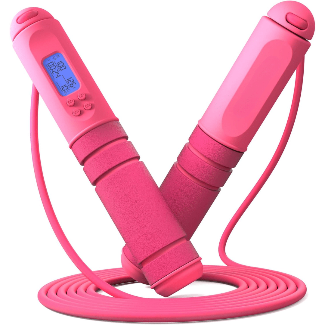 Speedfit - Digital skipping rope with calorie counter & target reminder