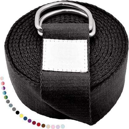 Flexfit Yoga Strap - Adjustable strap for stretching & flexibility