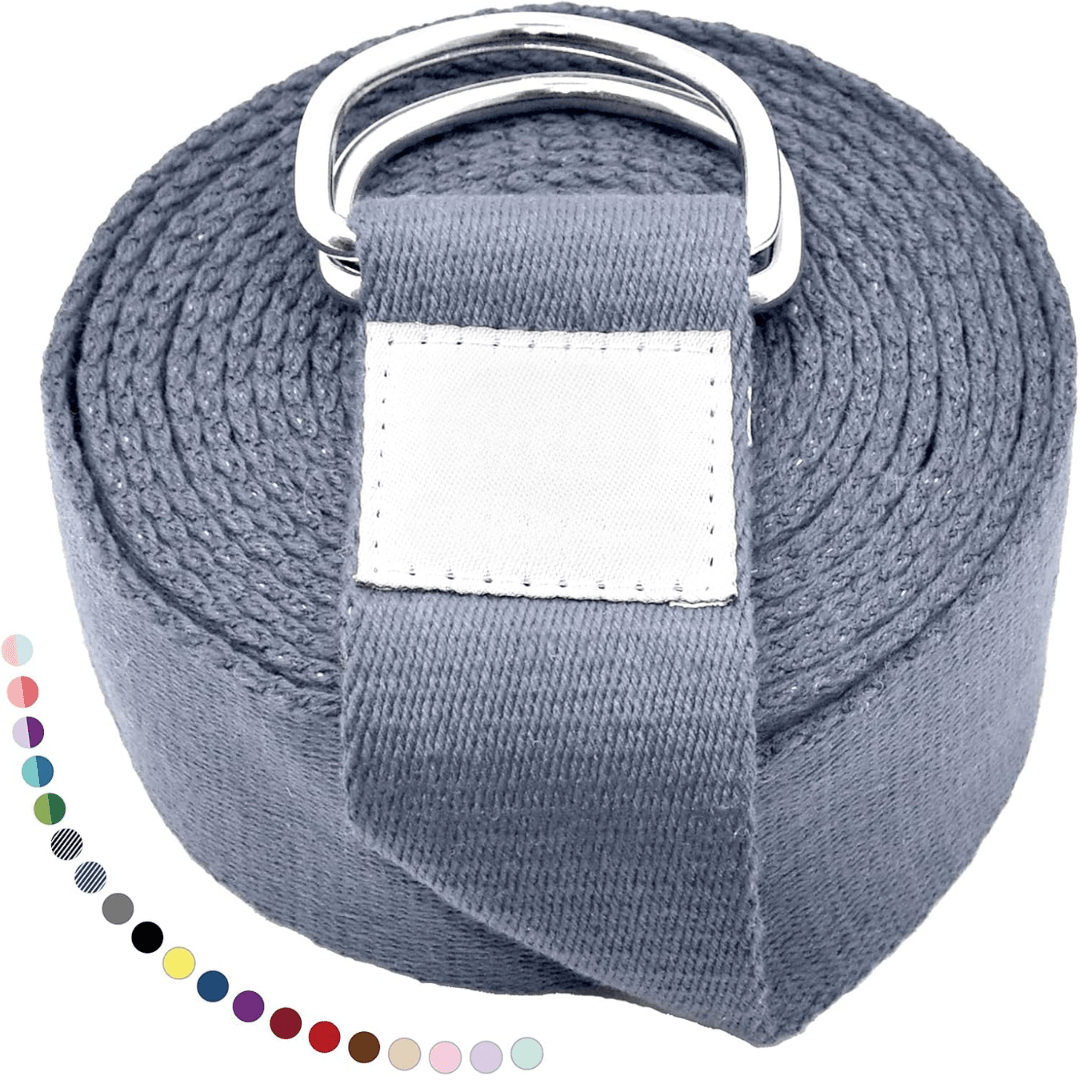 Flexfit Yoga Strap - Adjustable strap for stretching & flexibility