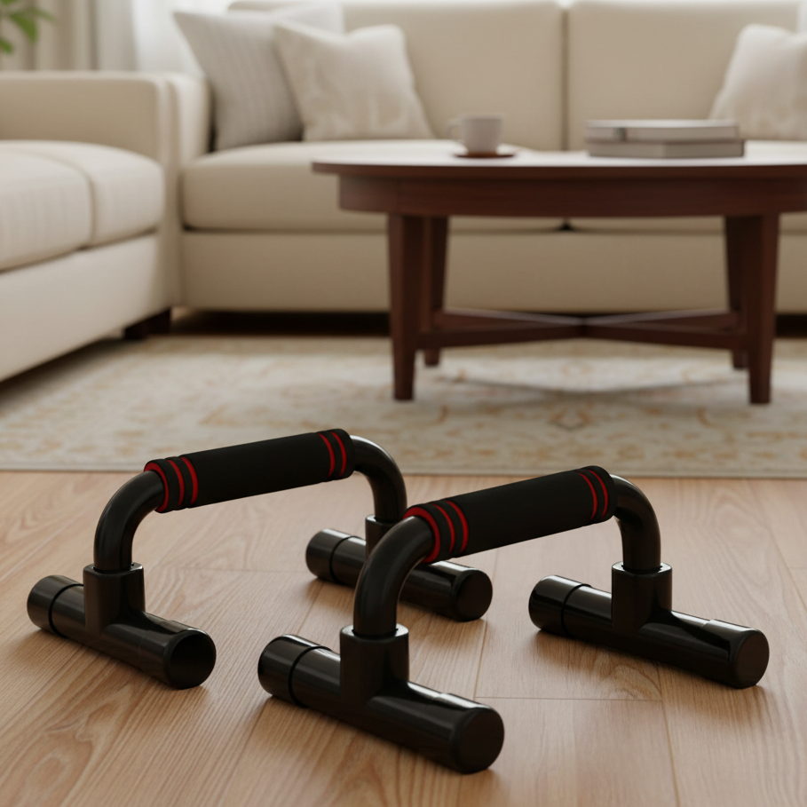 Pushmaster Push-Up Bars - Ergonomic push-up handles for joint-friendly training