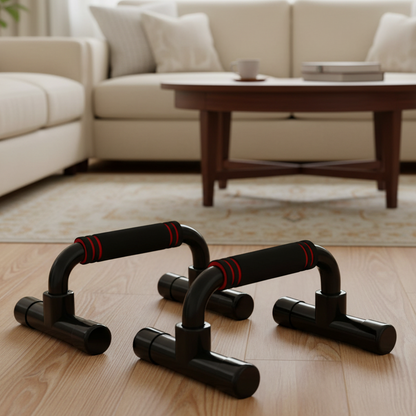 Pushmaster Push-Up Bars - Ergonomic push-up handles for joint-friendly training