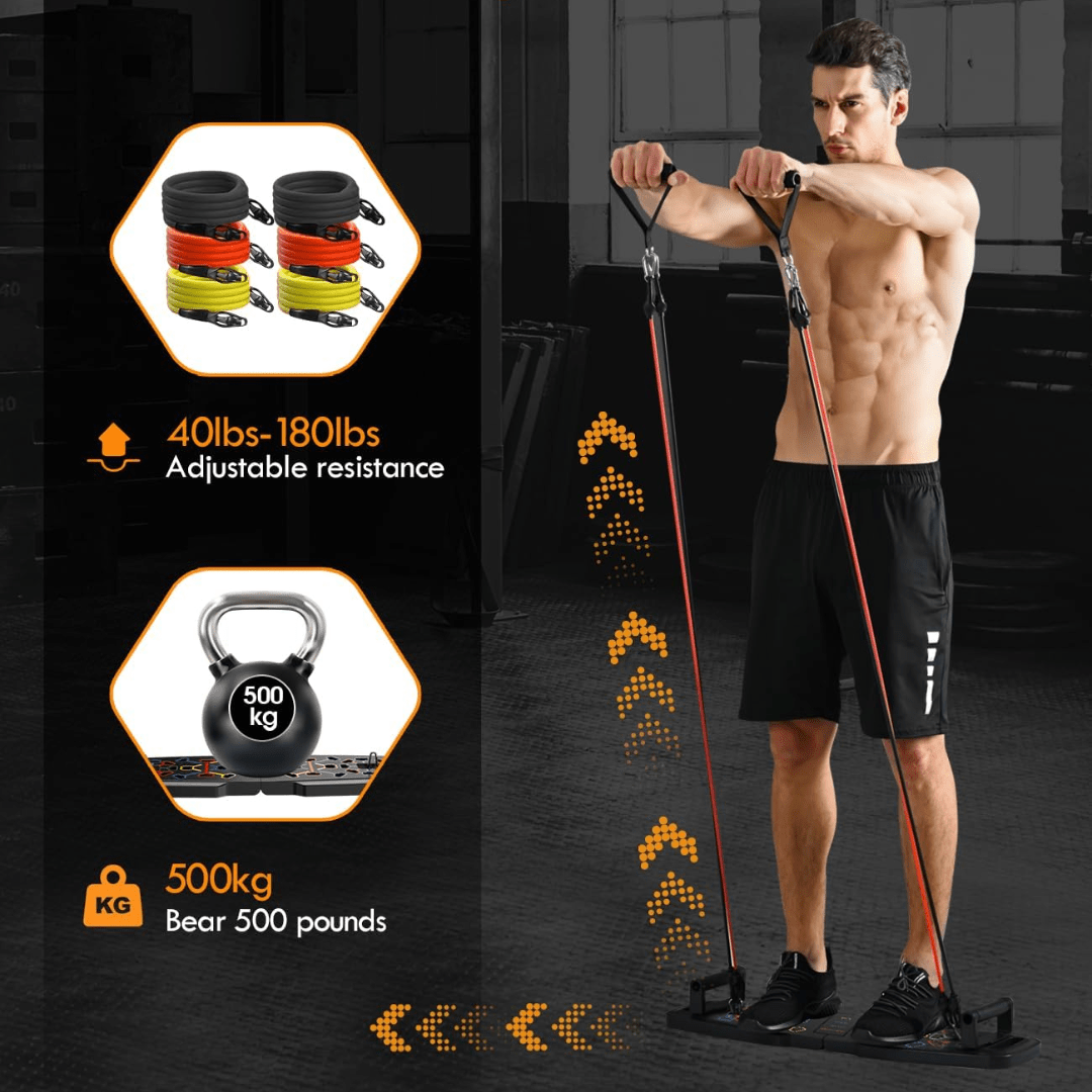 Fitflex - Compact fitness set for strength training & full-body workout at home