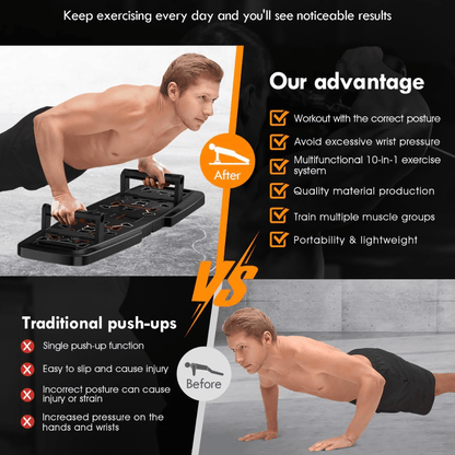 Fitflex - Compact fitness set for strength training & full-body workout at home