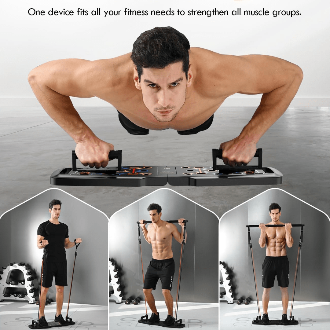 Fitflex - Compact fitness set for strength training & full-body workout at home