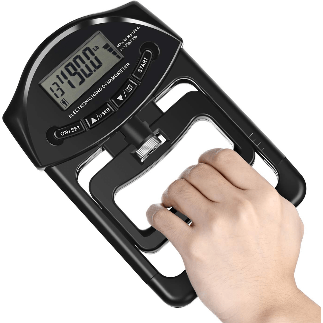 Gripmaster Digital - Precise hand-held measuring device for grip force measurement up to 120 kg