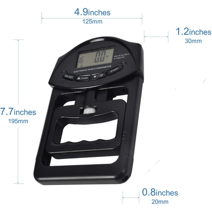 Gripmaster Digital - Precise hand-held measuring device for grip force measurement up to 120 kg