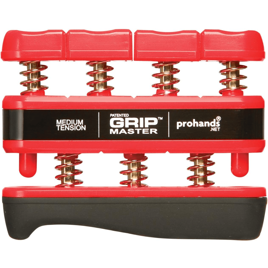 Gripmaster - finger trainer for targeted strengthening of grip strength & flexibility
