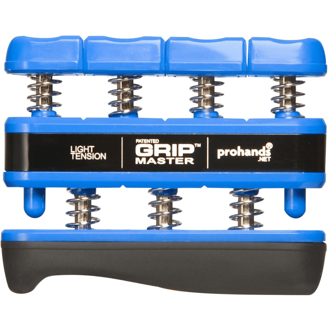 Gripmaster - finger trainer for targeted strengthening of grip strength & flexibility
