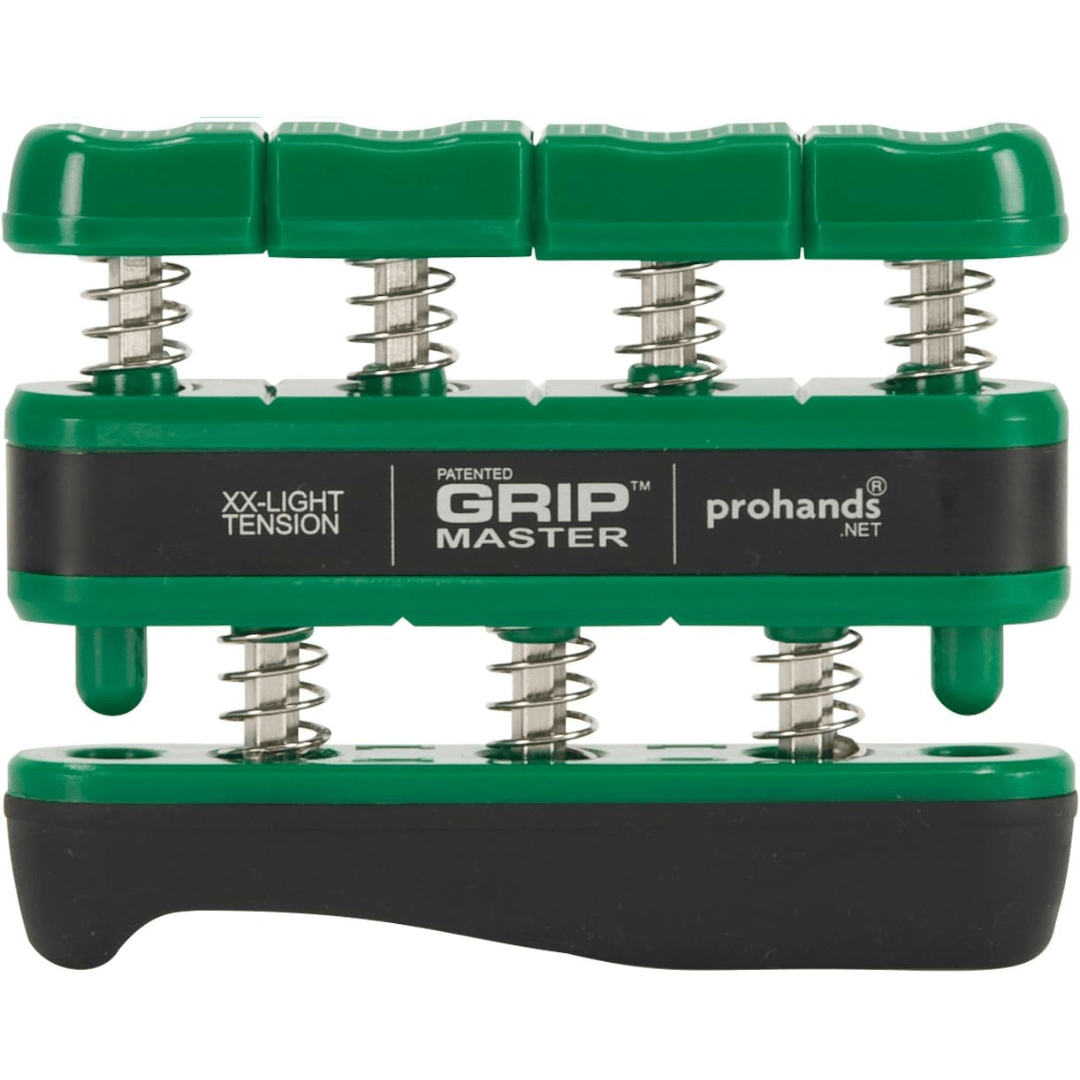 Gripmaster - finger trainer for targeted strengthening of grip strength & flexibility