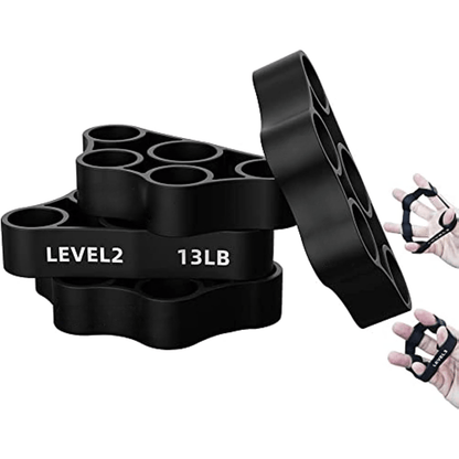 PowerGrip - set of 4 hand trainers for targeted finger and forearm strength
