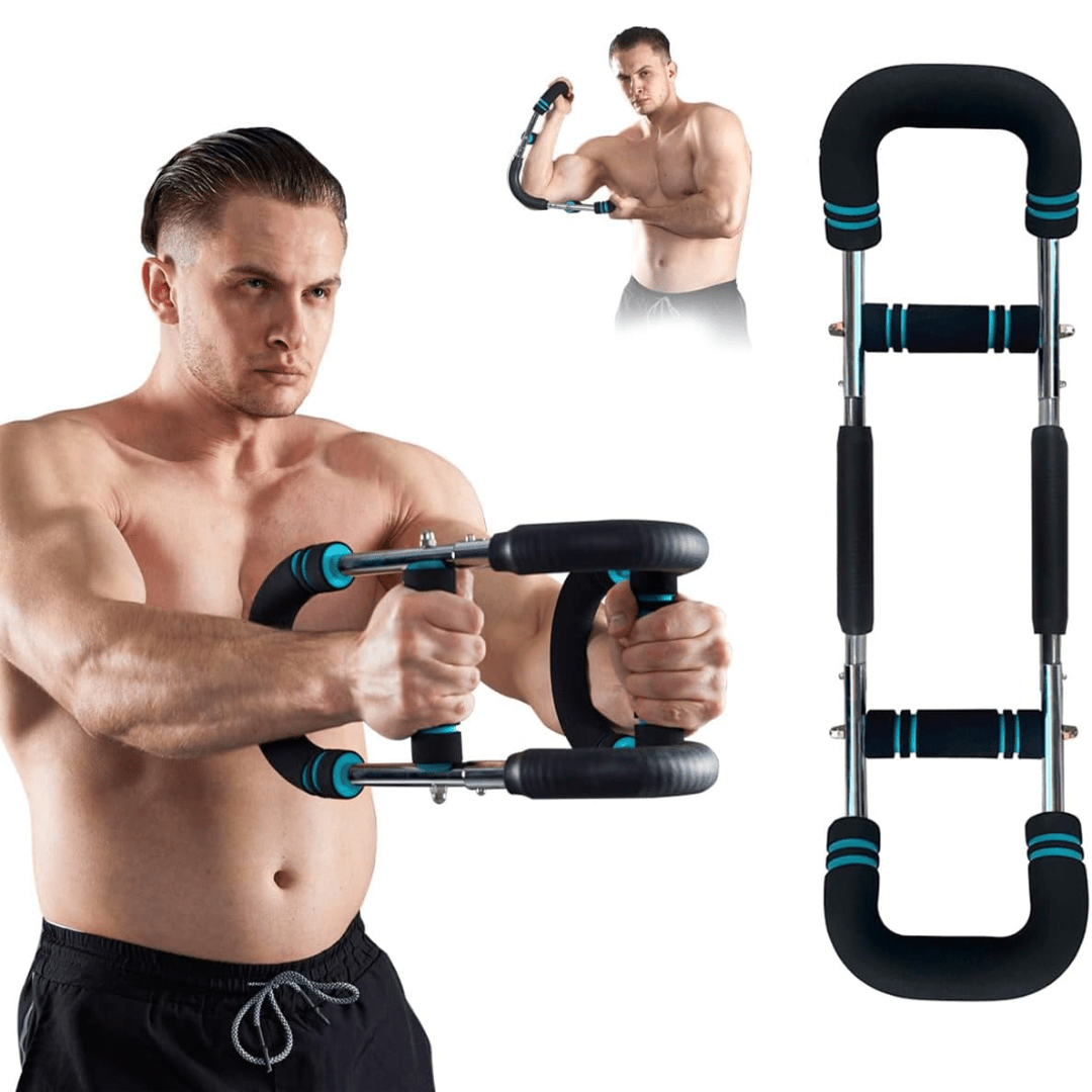 Twisterflex - Adjustable training bar for targeted muscle training of arms & chest