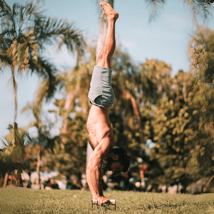 PowerGrip - Ergonomic wooden push-up parallettes with steel core for push-ups