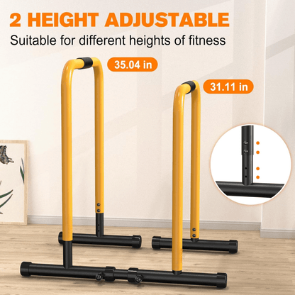 Powerdip - Adjustable steel dip station for upper body training