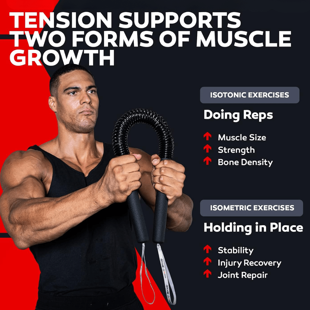 PowerTwist - Adjustable training bar for effective upper body training at home