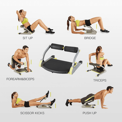 Coremax - Compact AB Crunch Trainer for effective abdominal muscle training