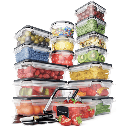 Luxurious Storage Boxes - 16 airtight boxes for an organised kitchen