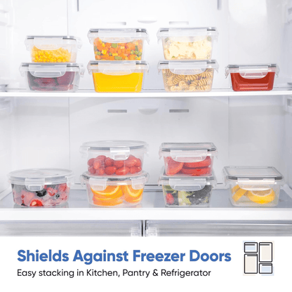 Luxurious Storage Boxes - 16 airtight boxes for an organised kitchen