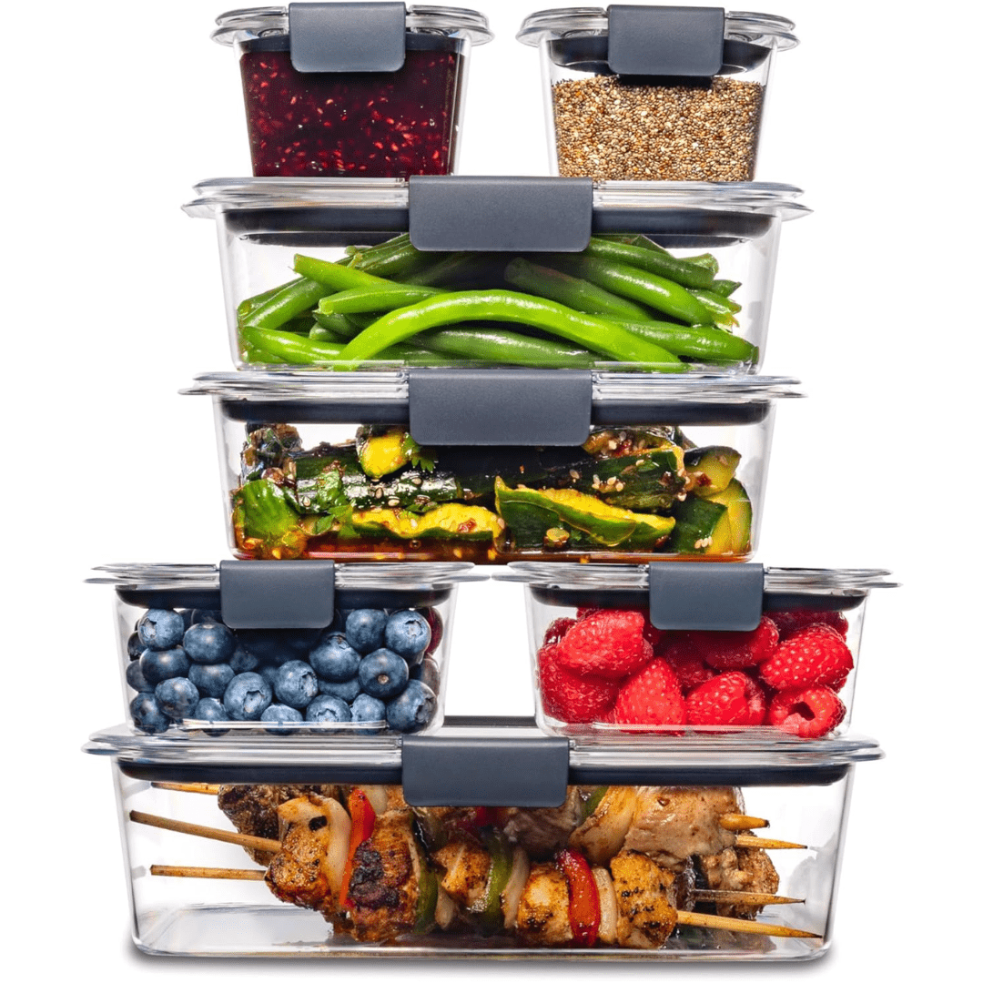 BPA-Free Meal Containers - 7-piece set for fresh and convenient storage