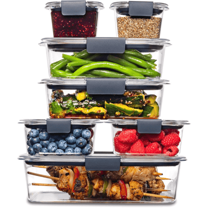 BPA-Free Meal Containers - 7-piece set for fresh and convenient storage