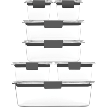 BPA-Free Meal Containers - 7-piece set for fresh and convenient storage