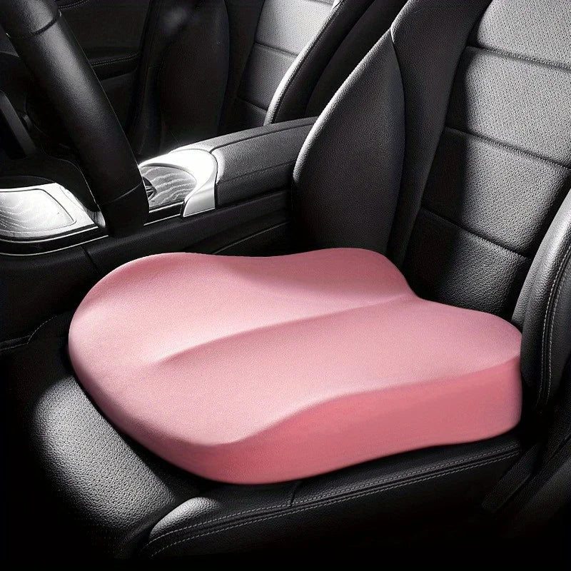 ELEVACUSH – Adjustable Memory Foam Seat Cushion for Driving Comfort & Support