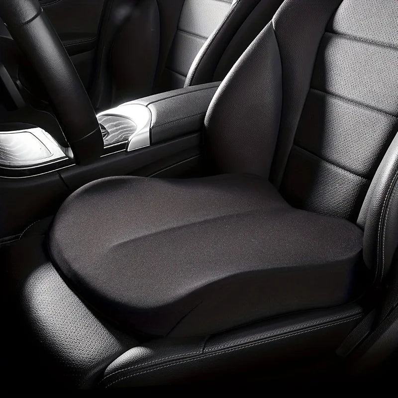 ELEVACUSH – Adjustable Memory Foam Seat Cushion for Driving Comfort & Support