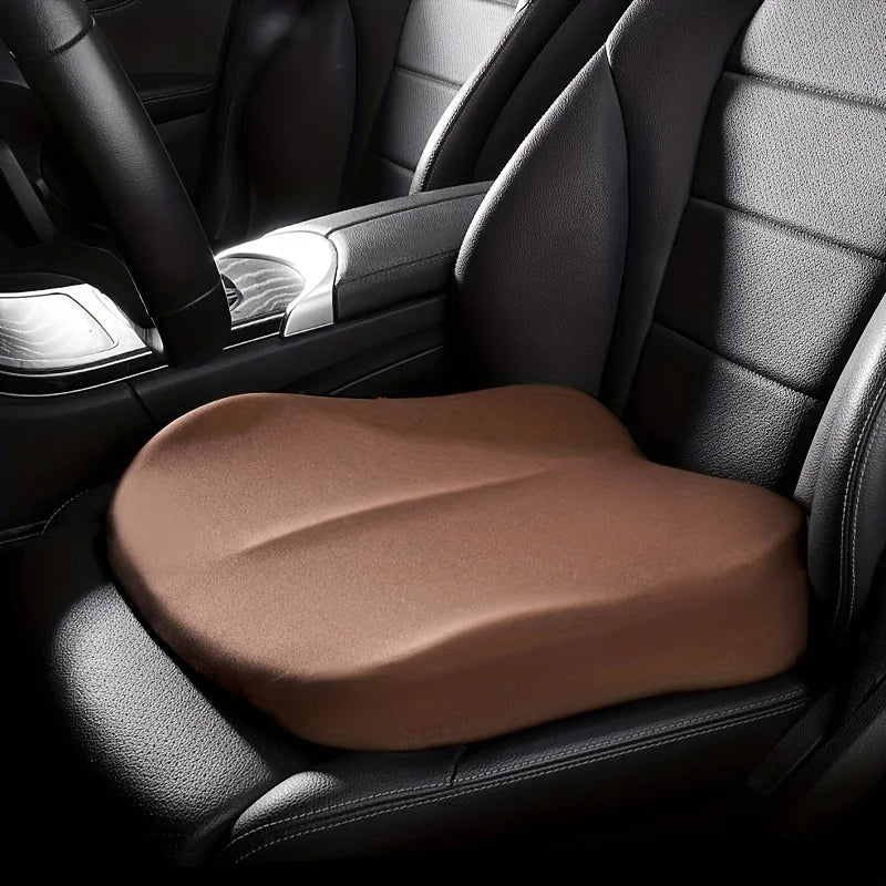 ELEVACUSH – Adjustable Memory Foam Seat Cushion for Driving Comfort & Support
