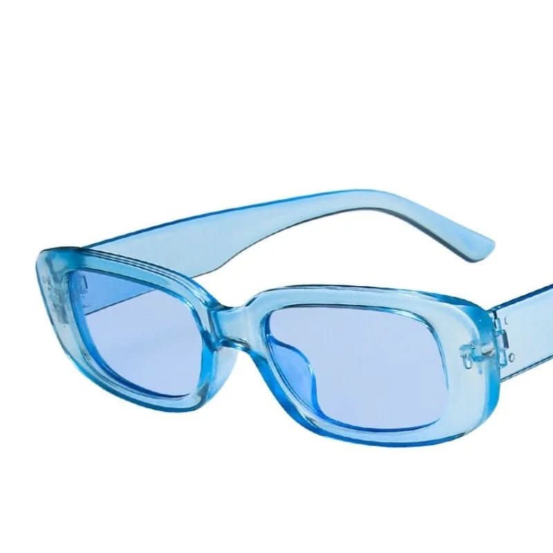 VintageShade - Retro-style rectangular sunglasses with UV400 protection for women