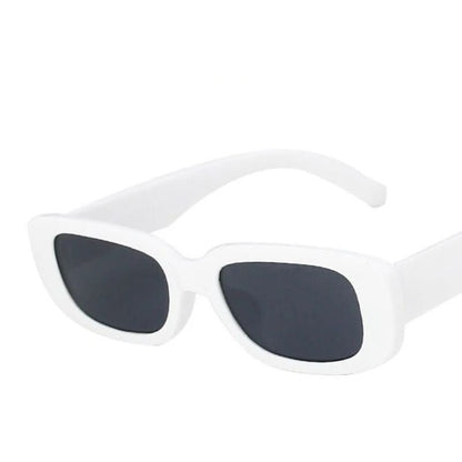 VintageShade - Retro-style rectangular sunglasses with UV400 protection for women