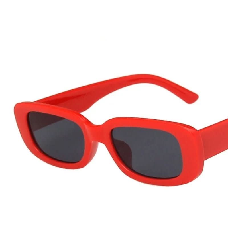 VintageShade - Retro-style rectangular sunglasses with UV400 protection for women