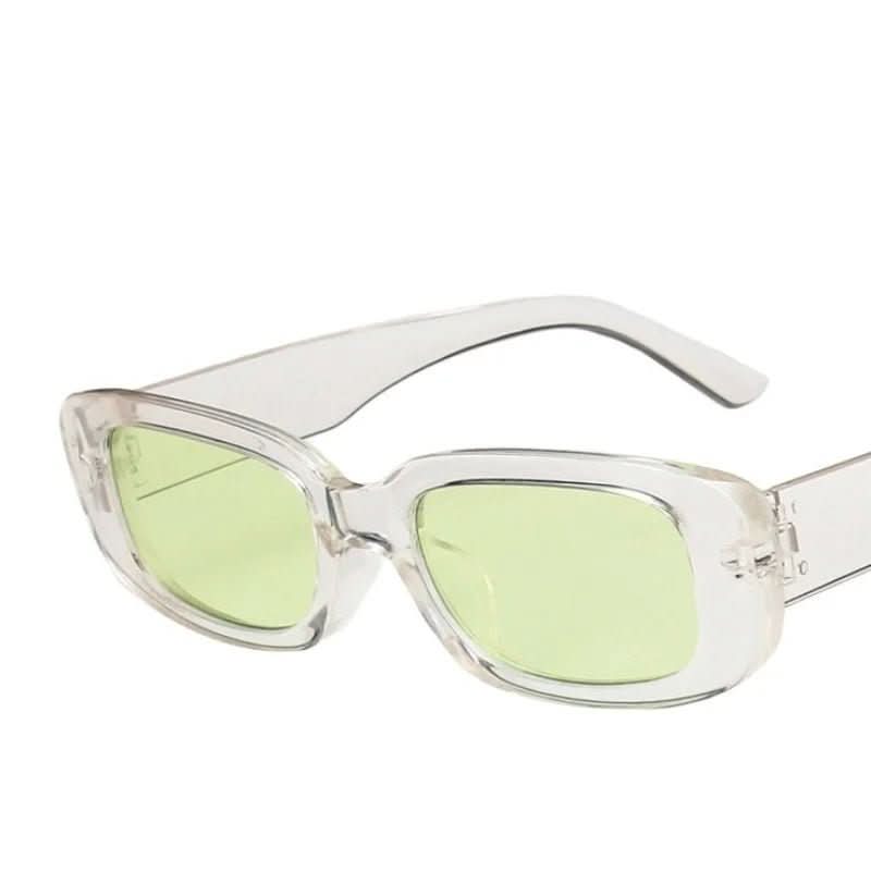 VintageShade - Retro-style rectangular sunglasses with UV400 protection for women