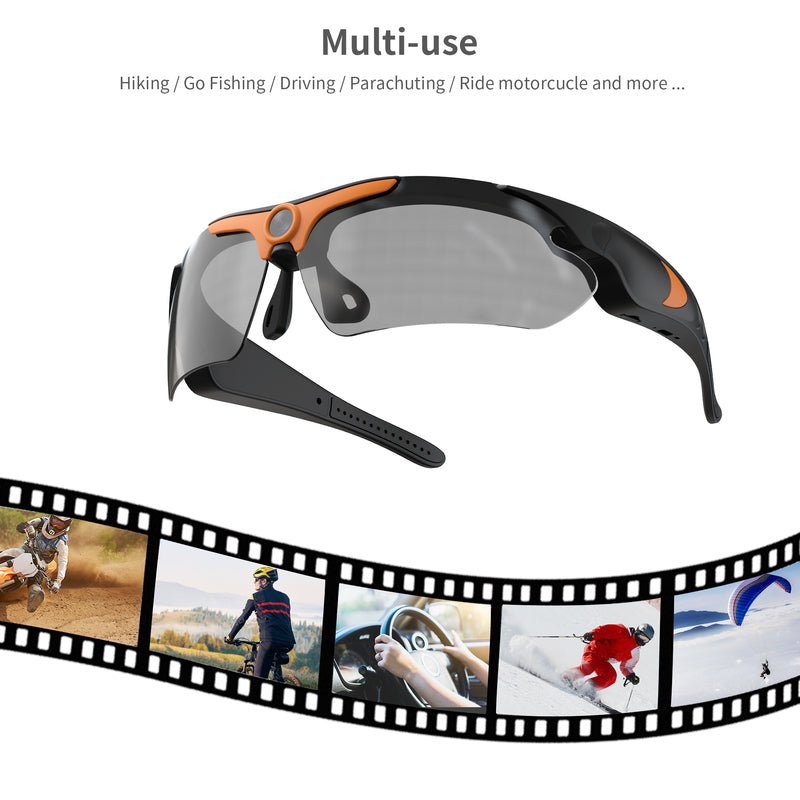 EYEFLIX – Camera glasses with instant capture and integrated memory