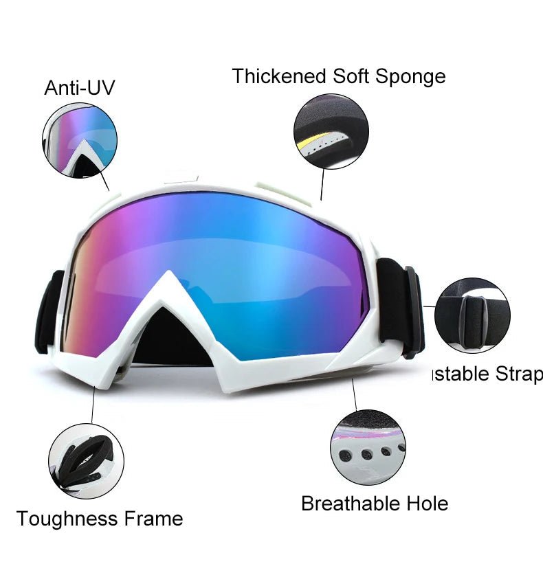 STURMSICHT – Windproof, fog-free ski goggles for clear vision in winter