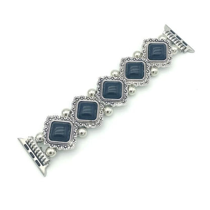 Azurelle – Boho-Chic Bracelet for Smartwatches with Noble Turquoise Detail