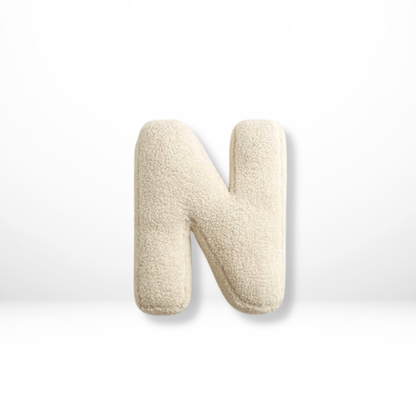 MONOGRA – Velvet Letter Cushion for Personal Home Accents