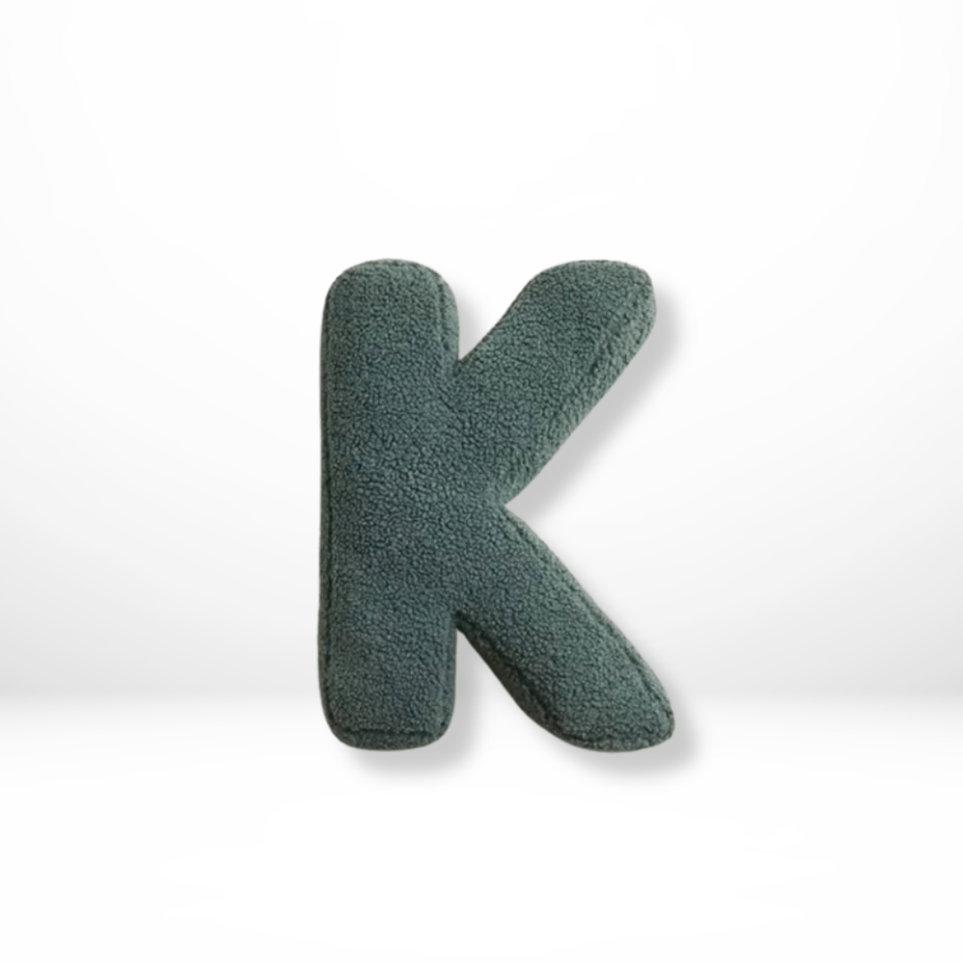 MONOGRA – Velvet Letter Cushion for Personal Home Accents
