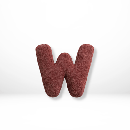 MONOGRA – Velvet Letter Cushion for Personal Home Accents